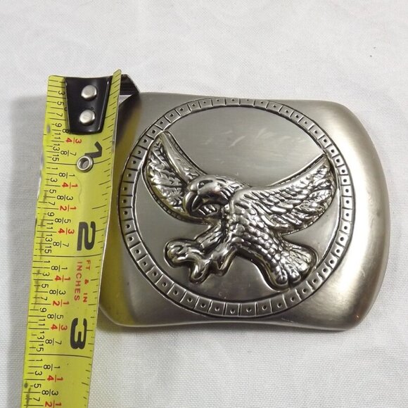 Bald Eagle Vintage Belt Buckle, A132 Classico Italia - Picture 4 of 8